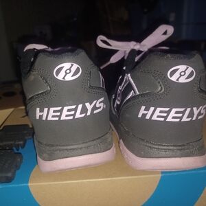 Heelys Black and Pink Sneakers with Wheels